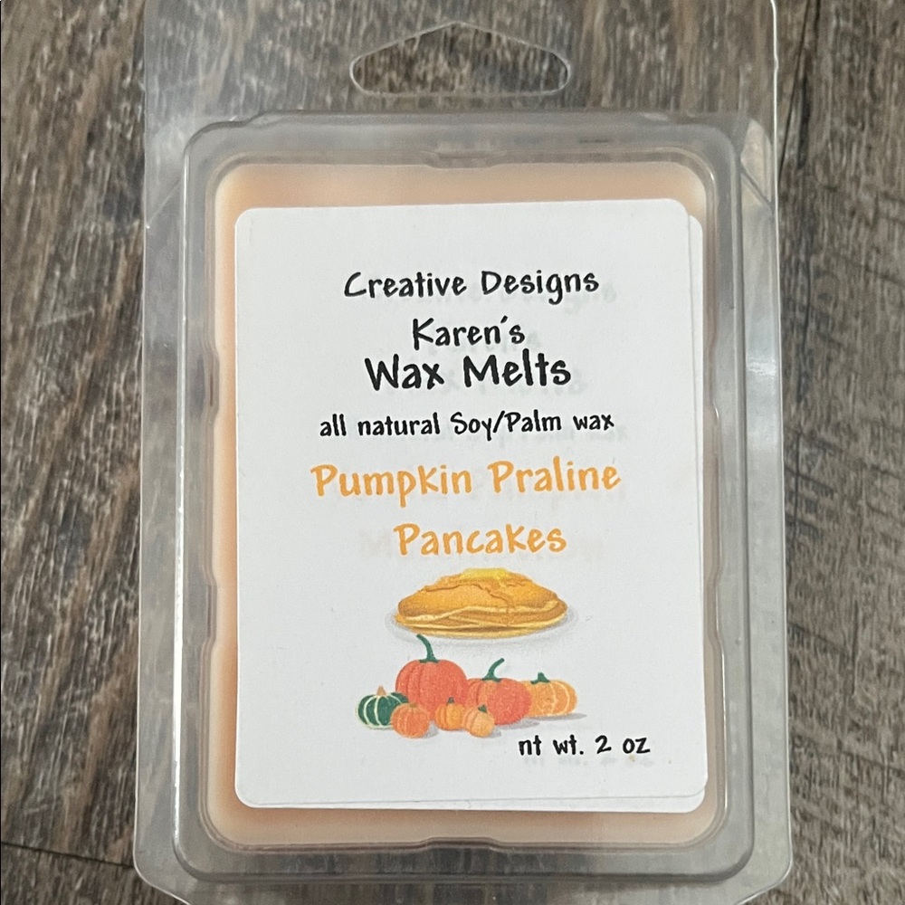 Creative Designs Pumpkin Praline Pancakes Wax Melts